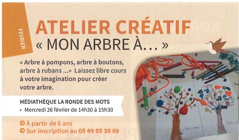 atelier créatif mon arbre à ...