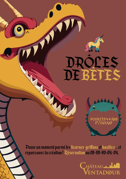 atelier drôle de bêtes tourinsoft