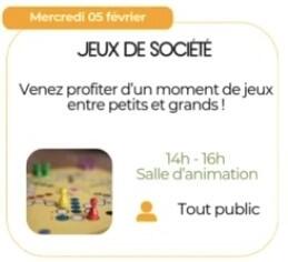 février jeux de société