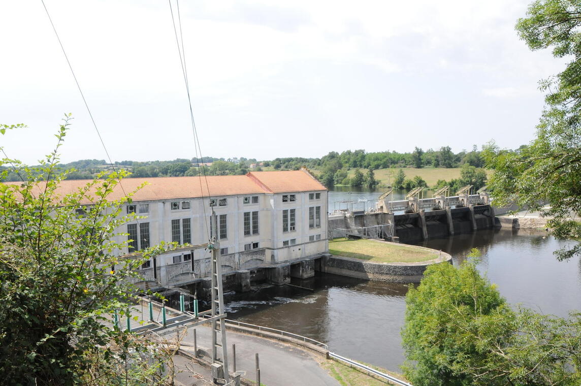 Barrage de Chardes - L'Isle Jourdain