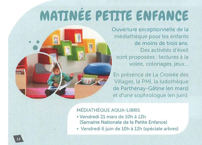 matinée petite enfance