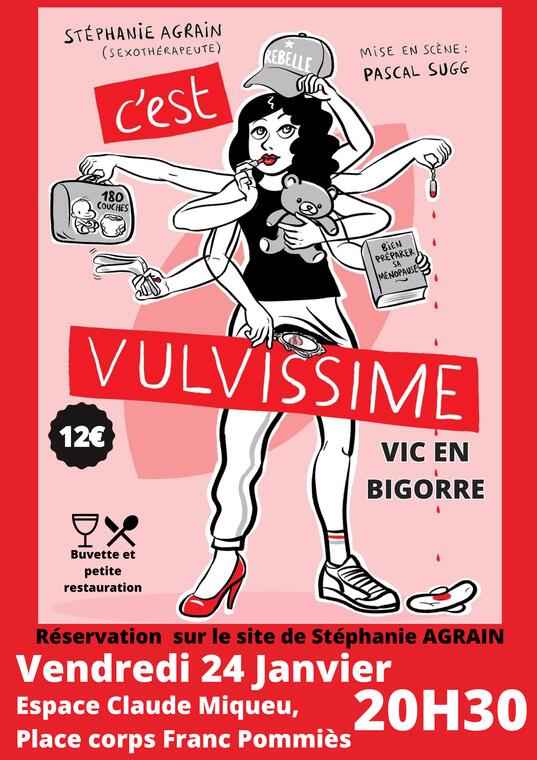 Affiche Spectacle Vulvissime WEB