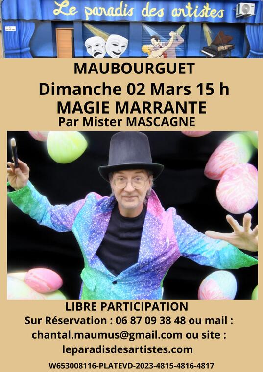 Spectacle magie maubourguet