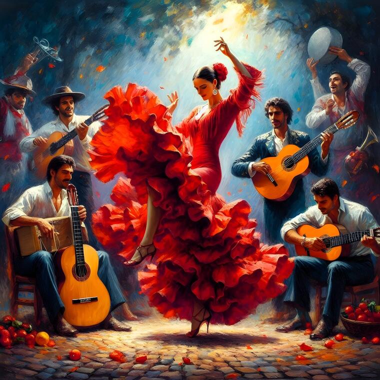 Danse flamenco ©Image par Jan Jakubowski de Pixabay