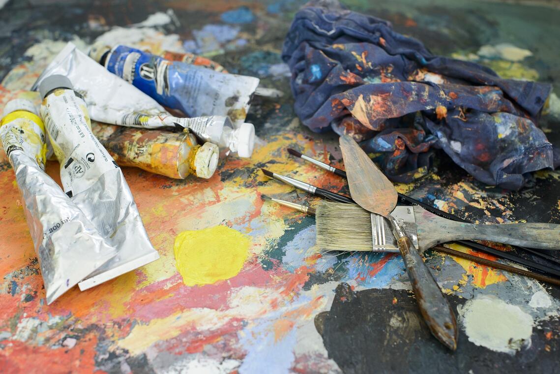 Lourdes château fort atelier peinture septembre 2023