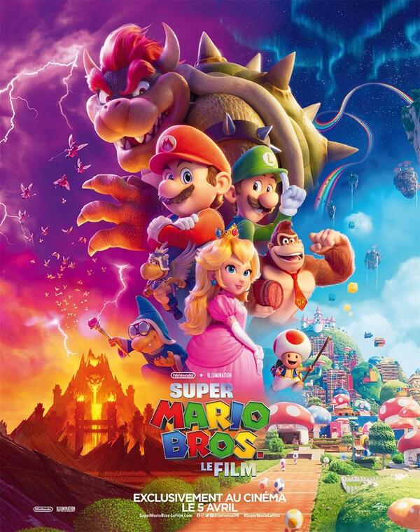 Lourdes cinéma le Palais super mario bros 28 juin 2023