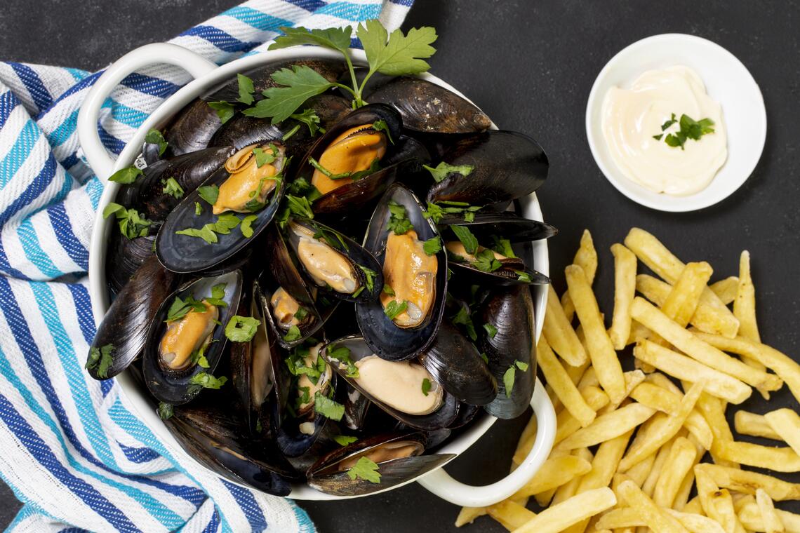 Moules frites ©Freepik