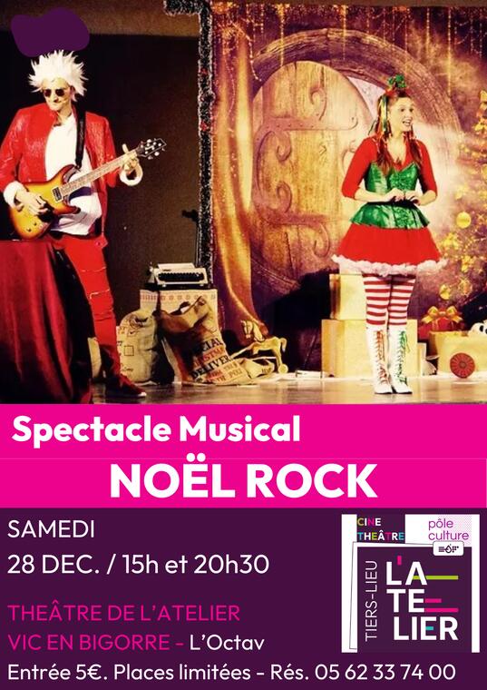 Noël Rock - Affiche A3 - 1