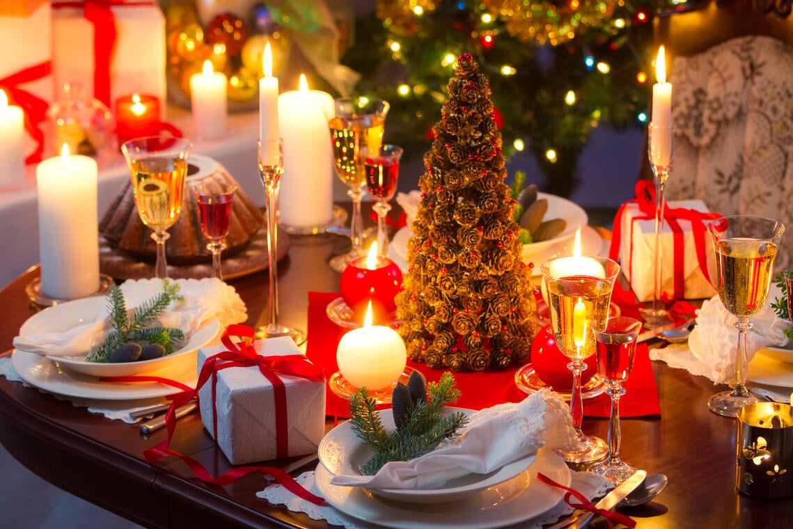 Noel table décoration  © shaiith - Fotolia