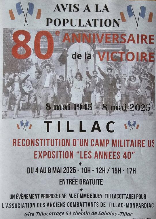 reconstituton historique . 08.05 . Tillac