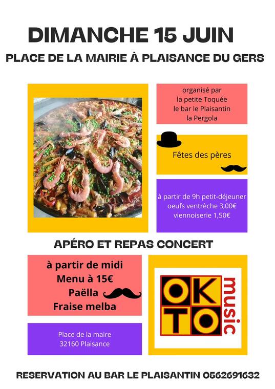 repas concert plaisance 15.06