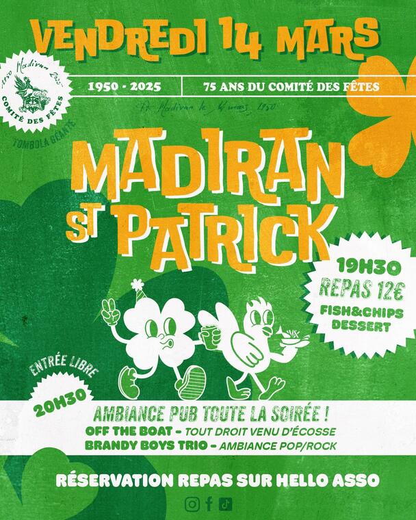 saint patrick Madiran 2025