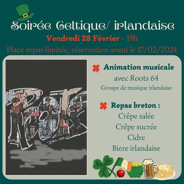 soirée irlandaise madiran