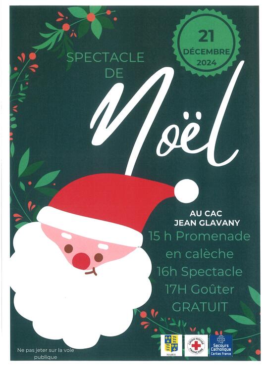 spectacle de noel 21.12 maubourguet