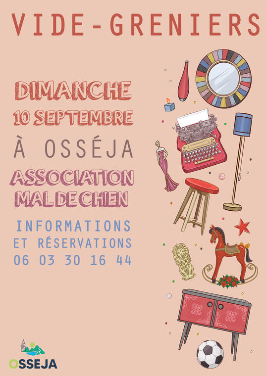 10 SEPT vide-greniers - OSSEJA