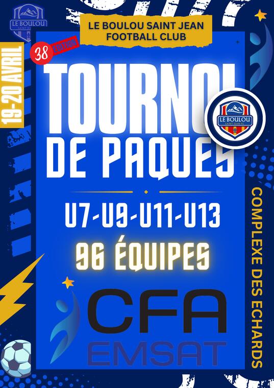 AFF TOURNOI DE PAQUES GENERALE PL BSFC