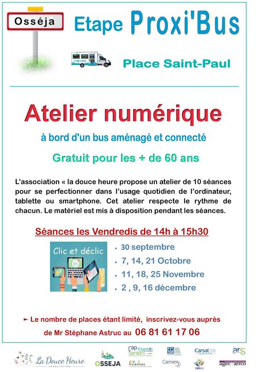 ATELIER NUMÉRIQUE SÉNIORS