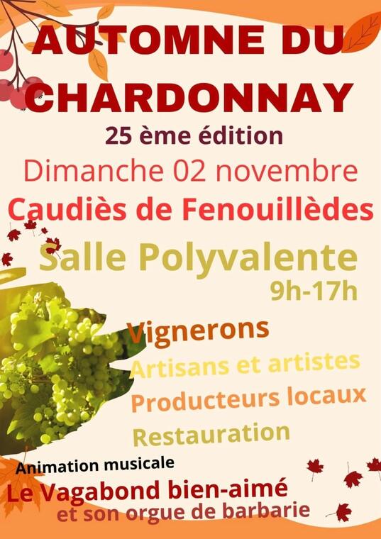 AUTOMNE DU CHARDONNAY - CAUDIES - 02-11-2025