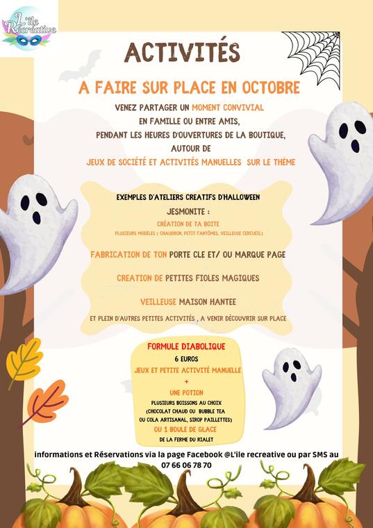 ACTIVITES AUTOMNE - 2