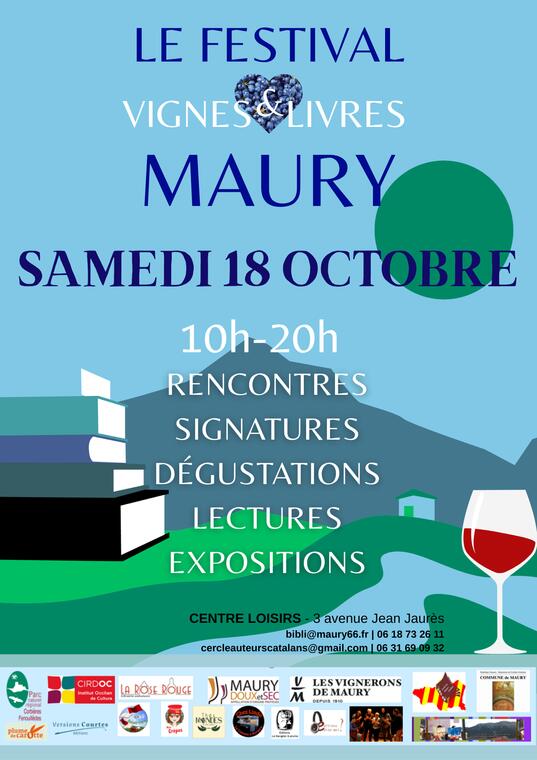 AFFICHE VIGNES & LIVRES