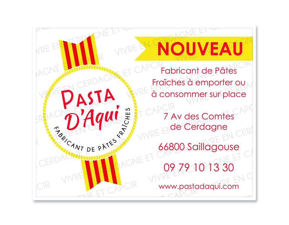 PASTA D'AQUI SAILLAGOUSE