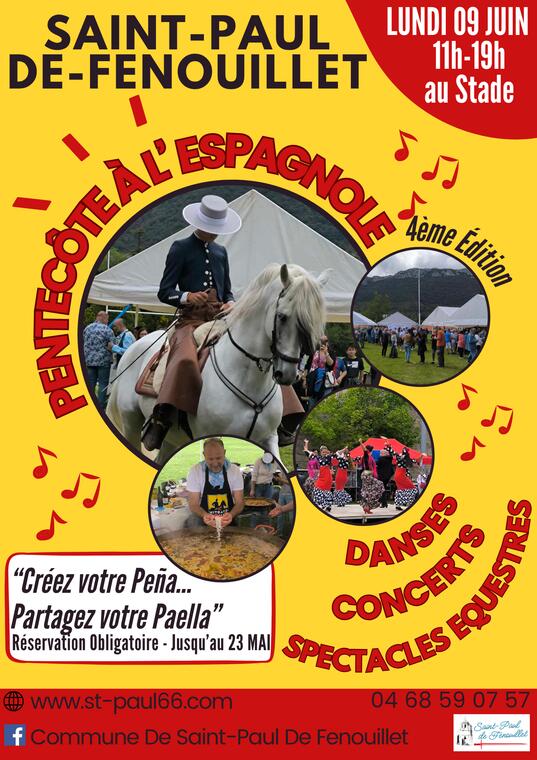 PENTECOTE A L'ESPAGNOLE 2024 - PENTECOTE 2025