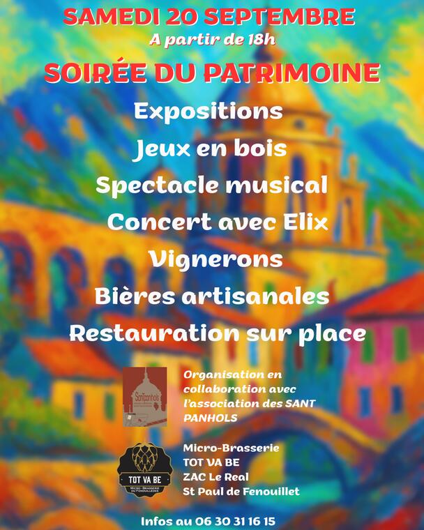 SOIRÉE DU PATRIMOINE - 1