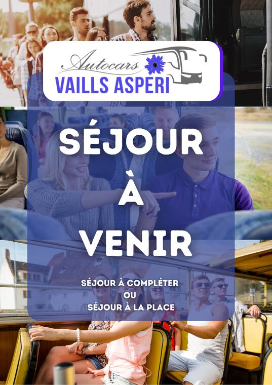 Sejour à venir - 1