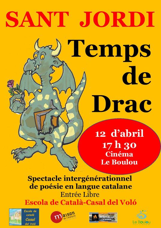 TEMPS de DRAC  Sant Jordi  2025  affiche-page-001