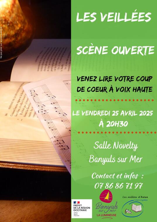 Veillée ouverte avril 2025 - 1