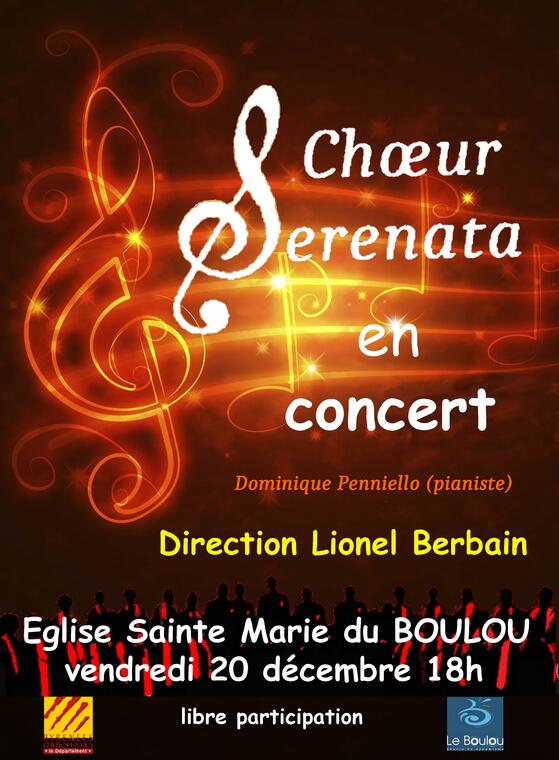 affiche Serenata concert décembre le boulou (1)