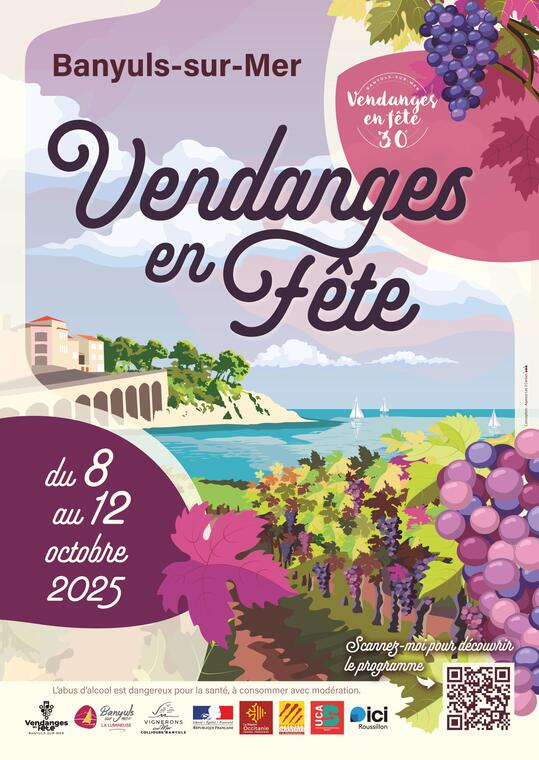 affiche Vendanges en Fete 2025 web