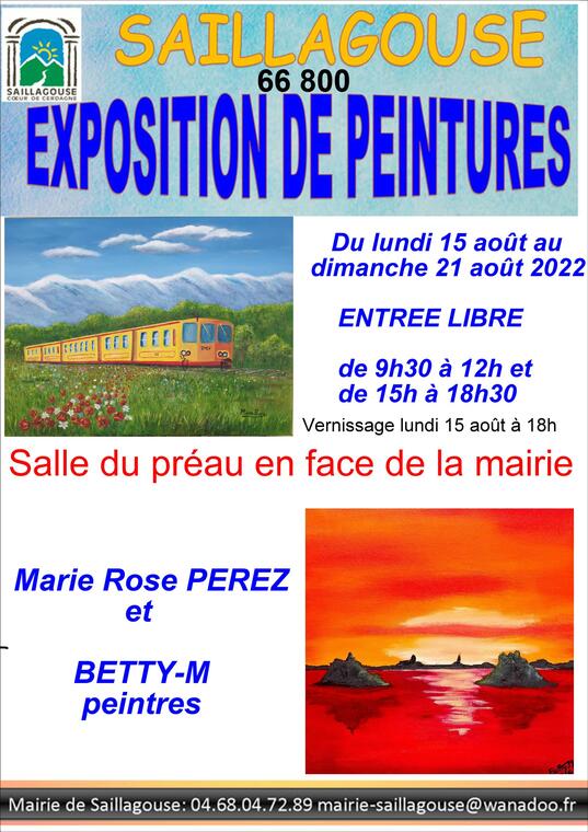 sAILLA affiche expo
