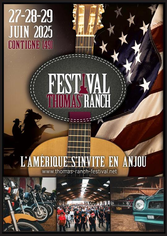 affiche 2025-festival Thomas Ranch