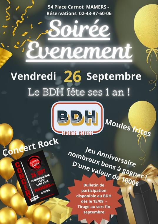 1 an BDH