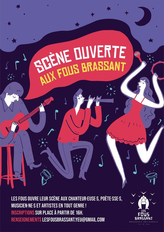 25 - Scène ouverte - Fous Brassants