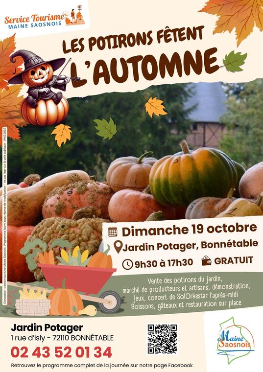 Affiche Potirons 2025