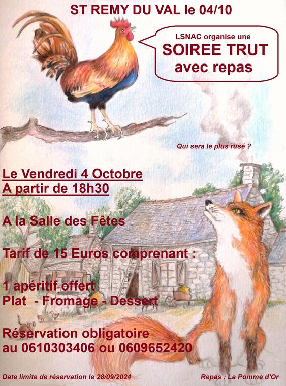 Affiche Trut 04 -10 -2024