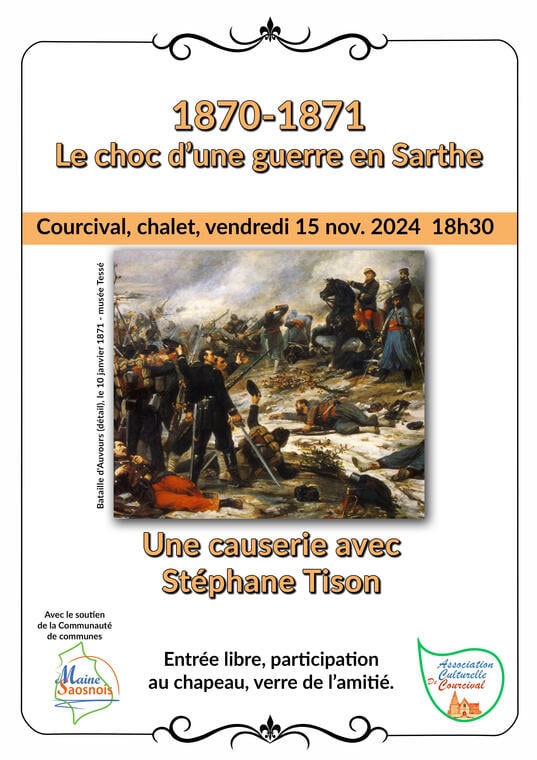 Causerie guerre 1870 Courcival