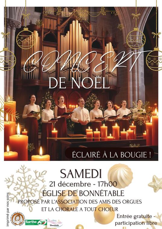 Concert Noël Bonnétable