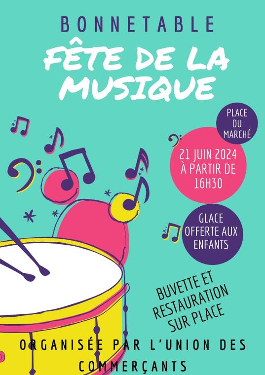 Fête musique Bonnétable