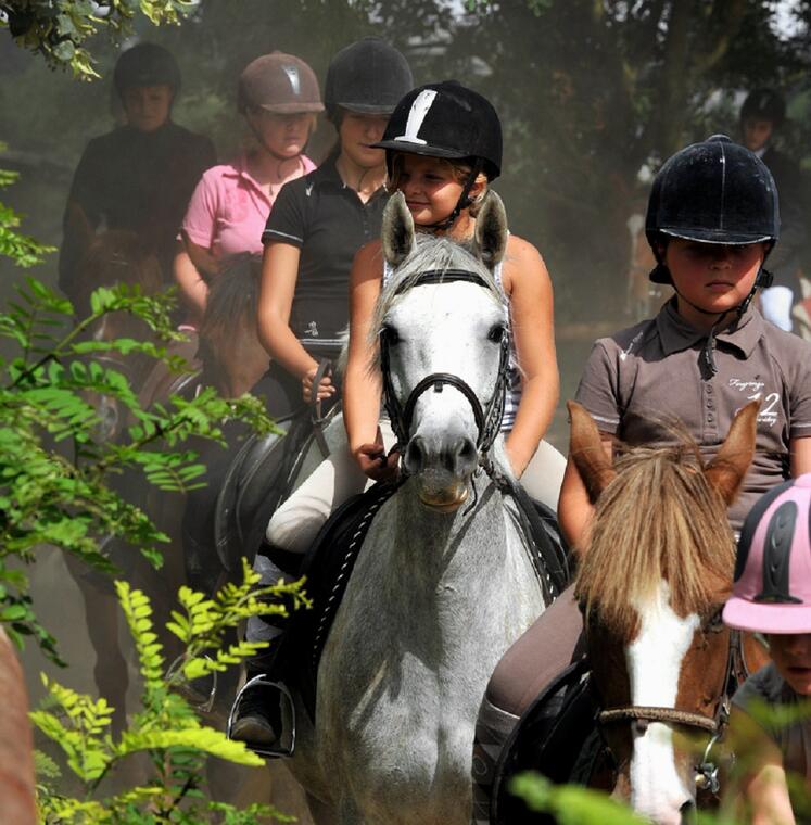 Equitation au club hippique de Mamers