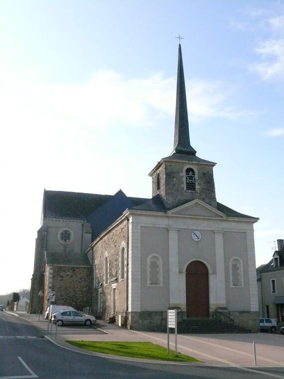 La_Pouëze Église Saint-Victor