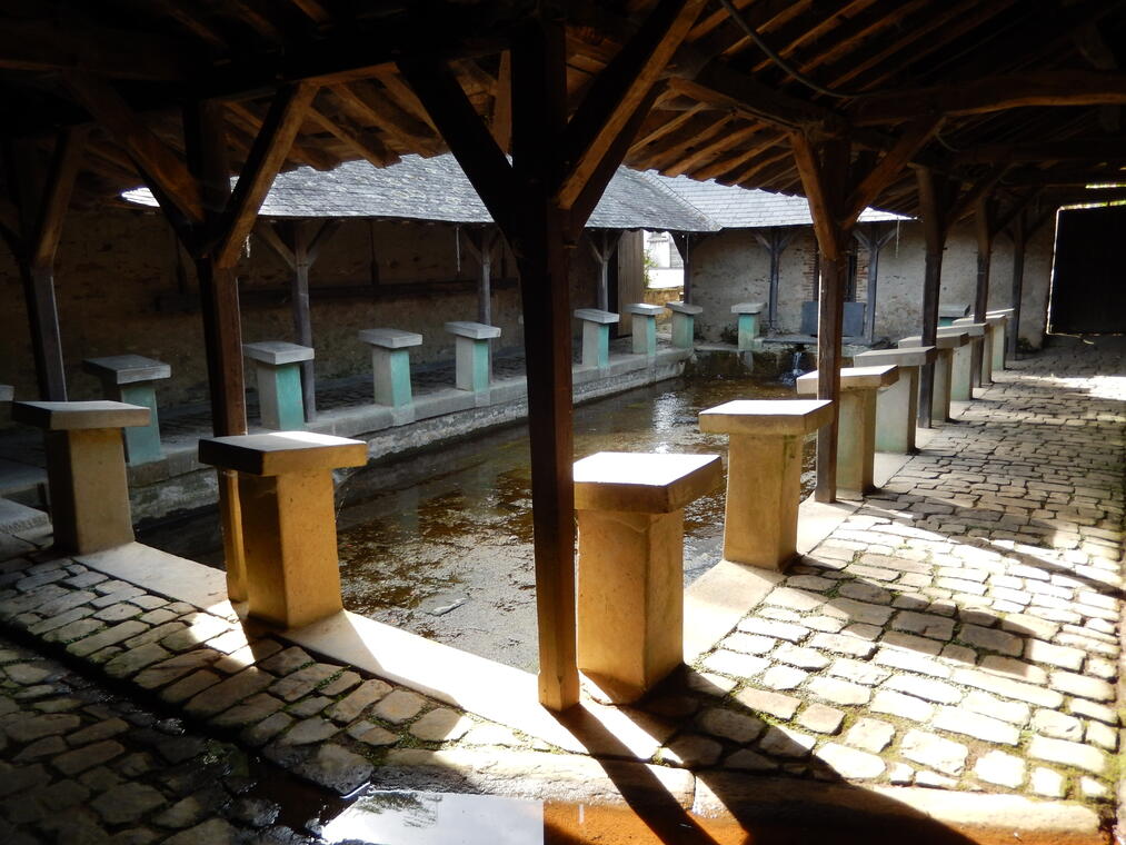 Lavoir Saint-Hélier - Challain-la-Potherie CR SI Candé