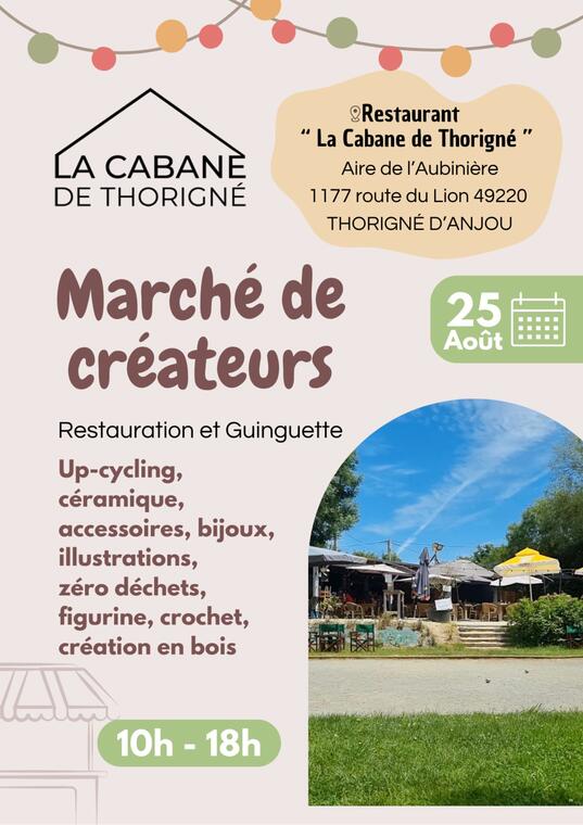 Marché de Créateurs - La Cabane de Thorigné