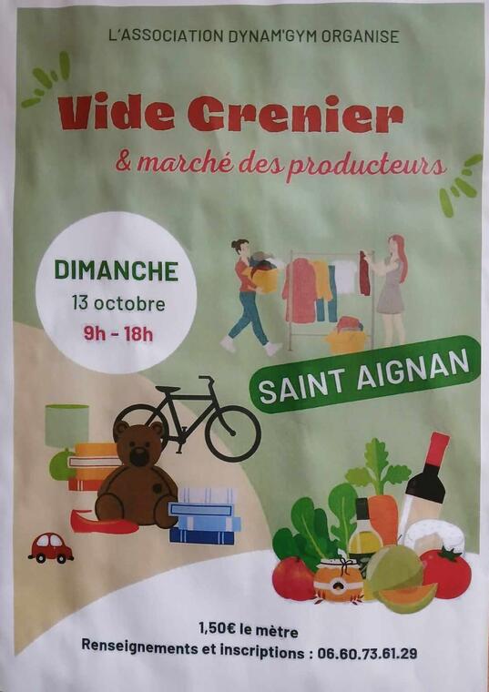 Marche des producteurs saint aignan