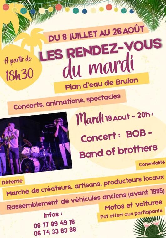 Mardi 19 AOût