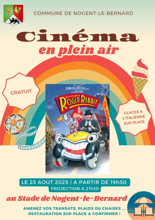 cinéma en plein air Nogent