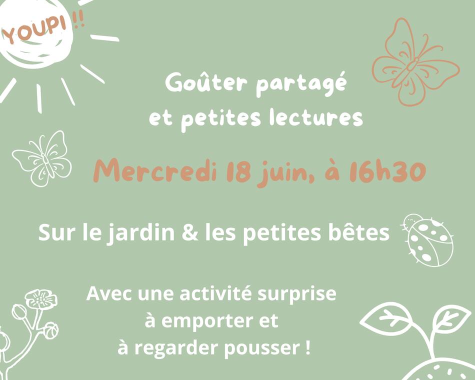 gouter lecture 18 juin