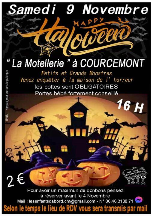 halloween à courcemont